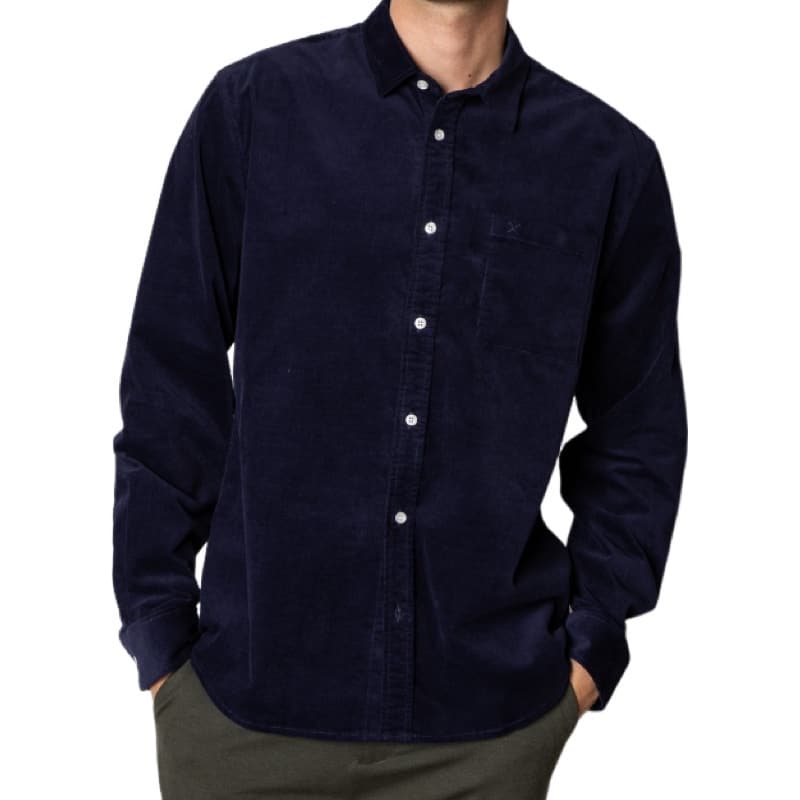 Clean Cut Cph I corduroy shirt I  dark navy