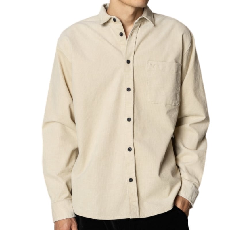 Clean Cut Cph I chase corduroy shirt I ecru