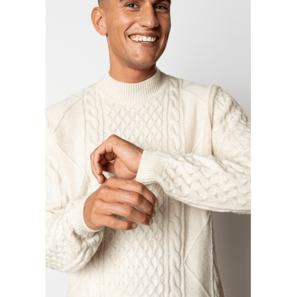 Clean Cut Cph I morgan wool knit I ecru - Afbeelding 6