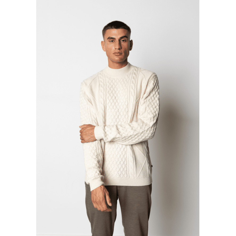 Clean Cut Cph I morgan wool knit I ecru - Afbeelding 7
