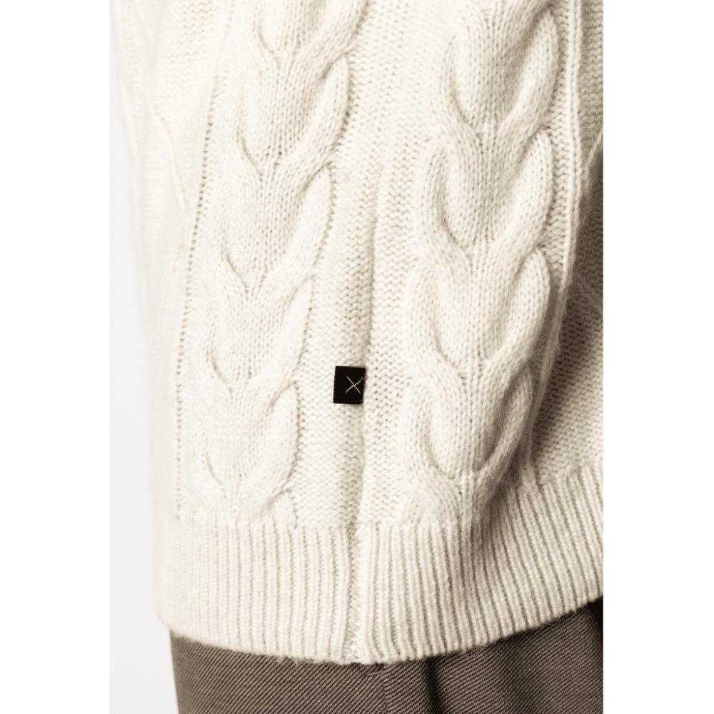 Clean Cut Cph I morgan wool knit I ecru - Afbeelding 3