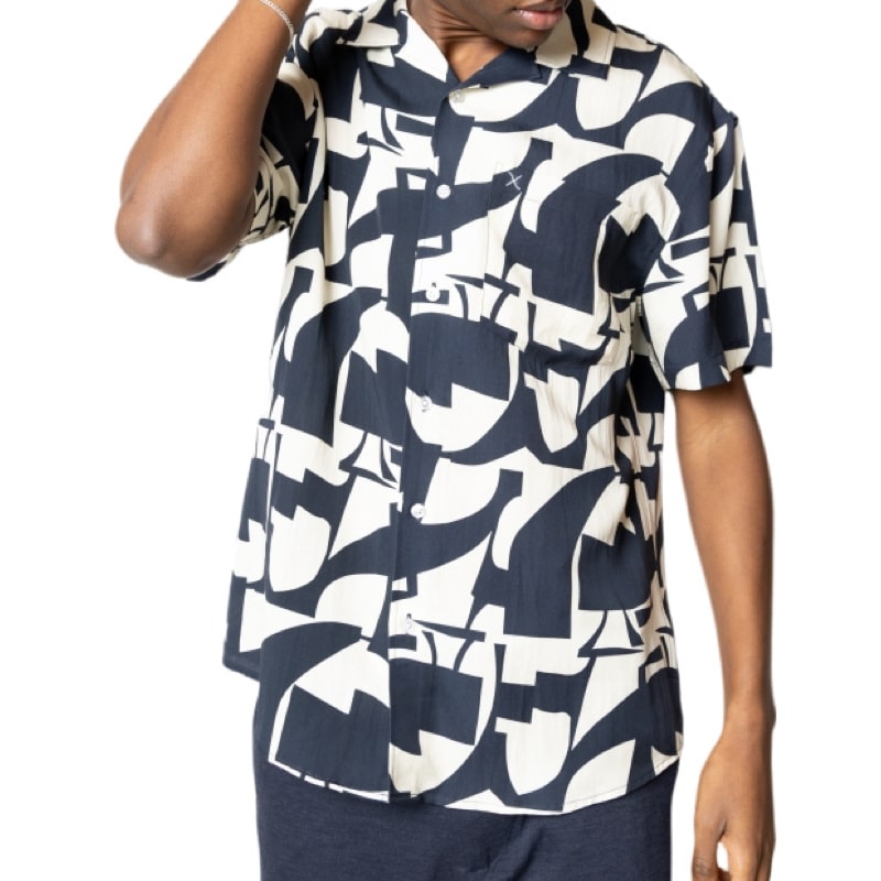Clean cut Cph I Jonathan bowling shirt I blue