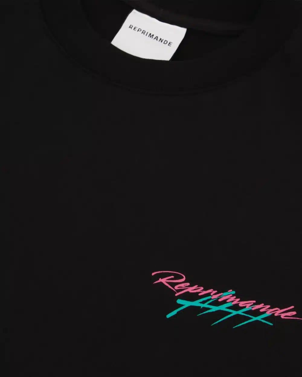 Reprimande I Miami tee I black - Afbeelding 3