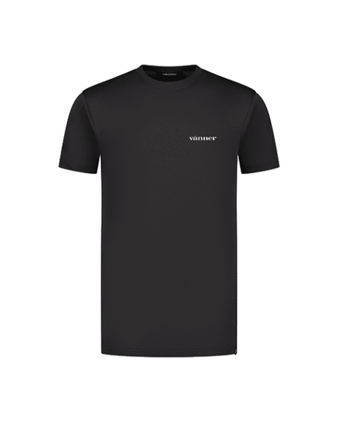 Vänner I classic tee I black