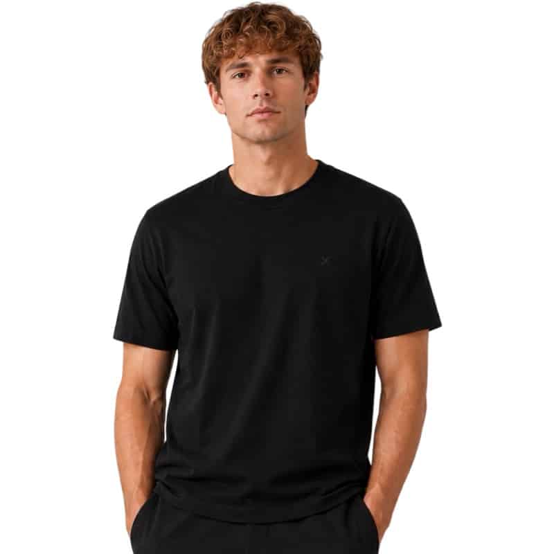 Clean cut Cph I logo tee I black