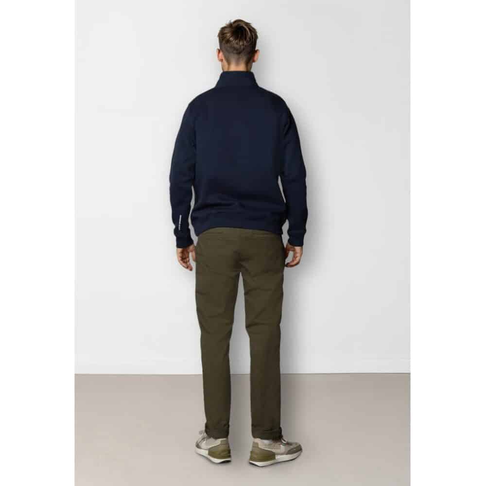 Alternative view of Clean cut Cph I half zip sweater I navy