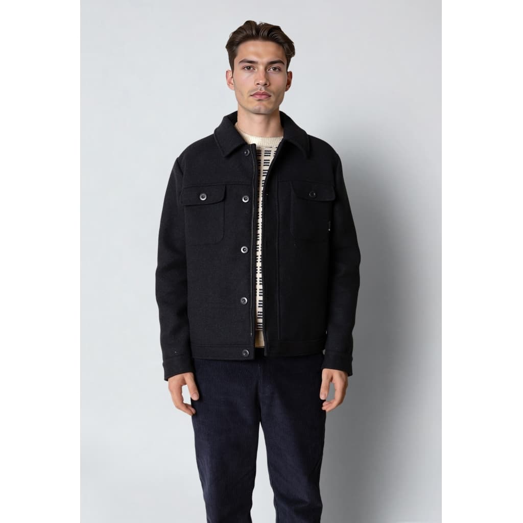Clean cut Cph I Luke Wool jacket I black - Afbeelding 2