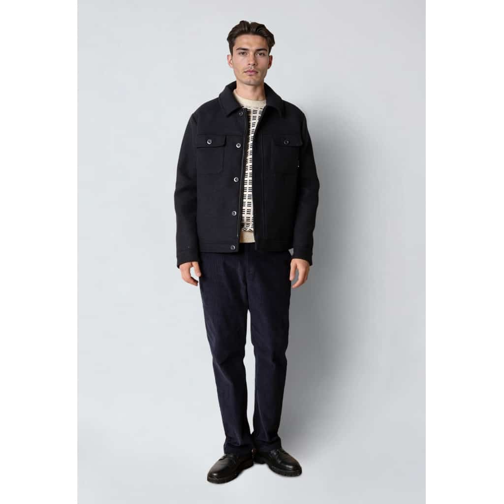 Clean cut Cph I Luke Wool jacket I black - Afbeelding 4