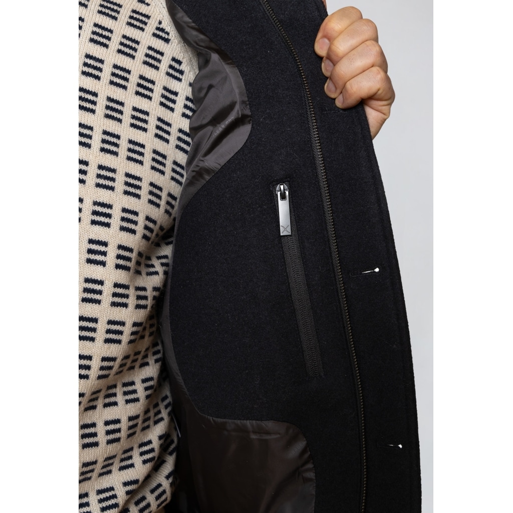 Clean cut Cph I Luke Wool jacket I black - Afbeelding 5