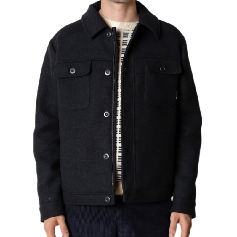 Clean cut Cph I Luke Wool jacket I black