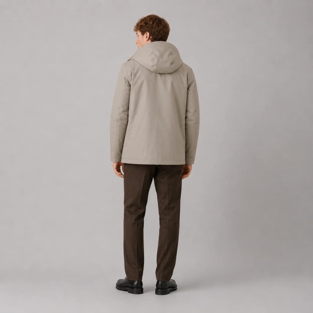 Clean cut Cph I parka coat I brindle beige - Afbeelding 3