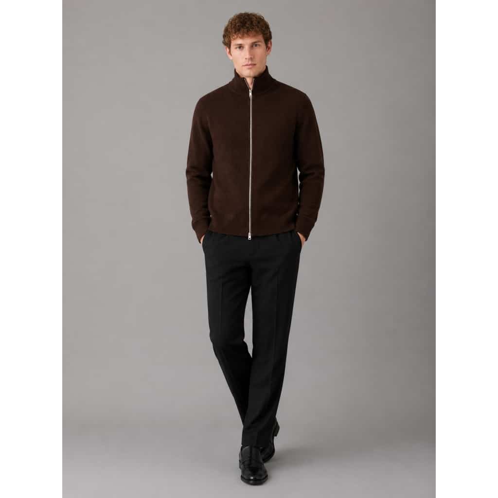 Clean cut Cph I cardigan I dark brown - Afbeelding 5