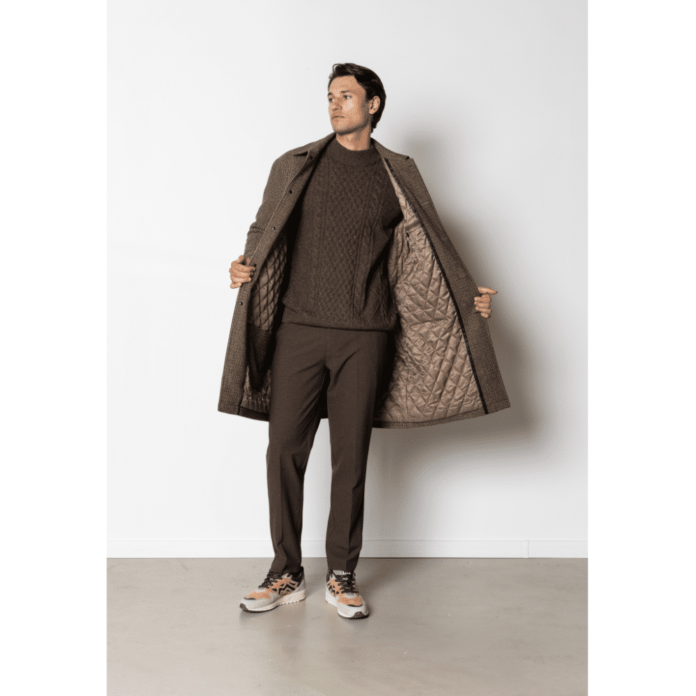 Clean cut Cph I coat jacket I brown - Afbeelding 3