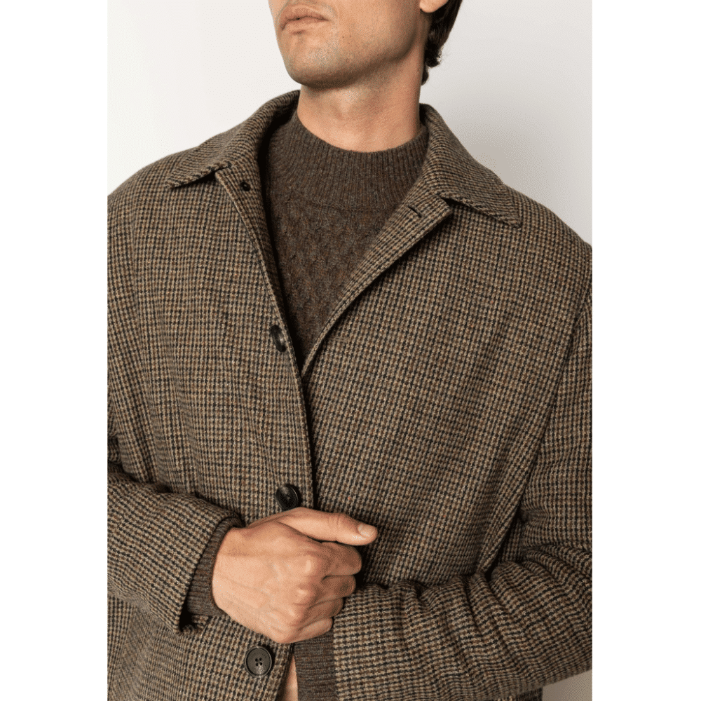 Clean cut Cph I coat jacket I brown - Afbeelding 7