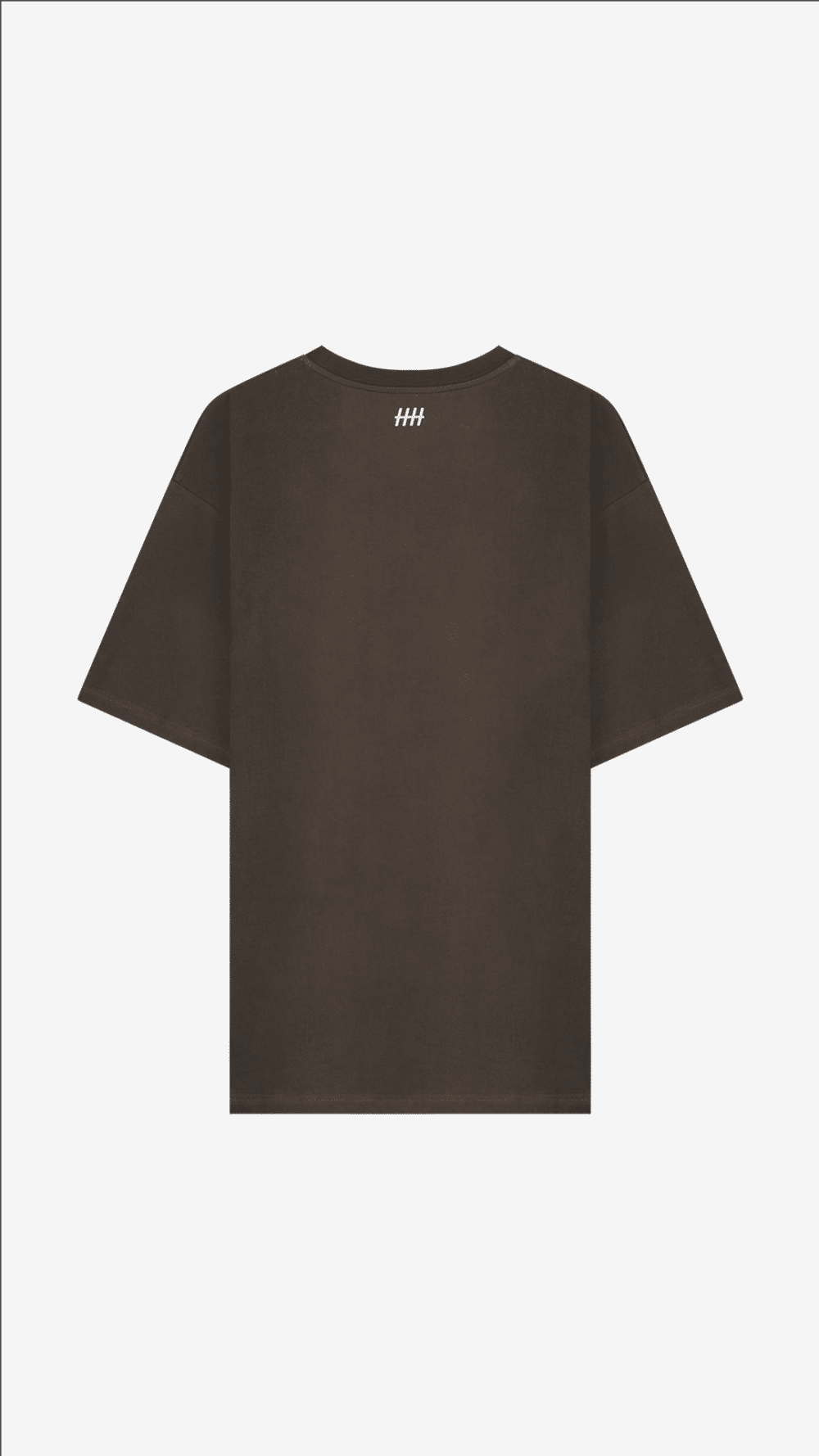 Reprimande | Tally shirt | Chocolate brown - Afbeelding 2