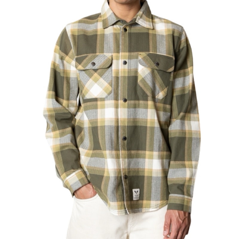 Fat Moose I overshirt I green check