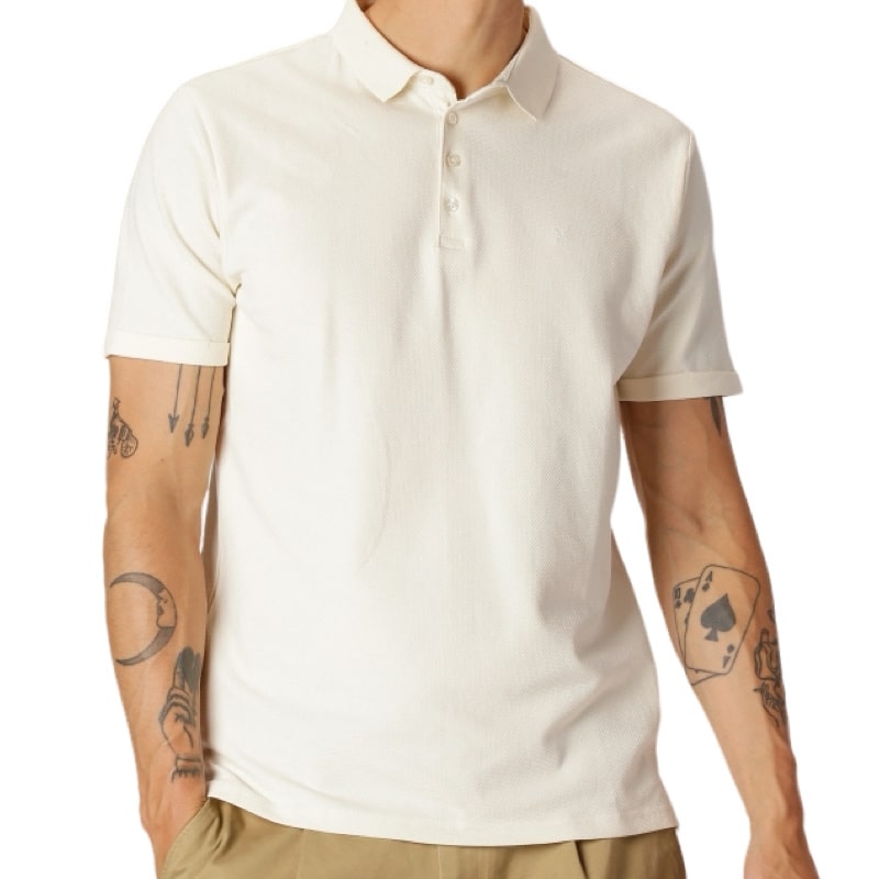 Clean cut Cph I polo I ecru