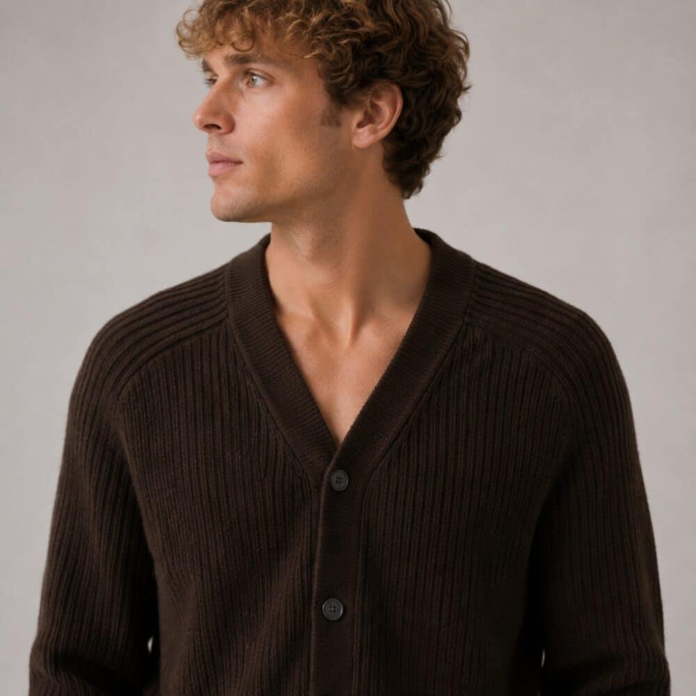 Clean cut Cph I cardigan I dark brown - Afbeelding 5