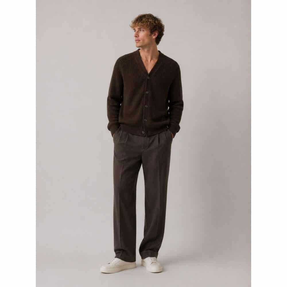 Clean cut Cph I cardigan I dark brown - Afbeelding 4