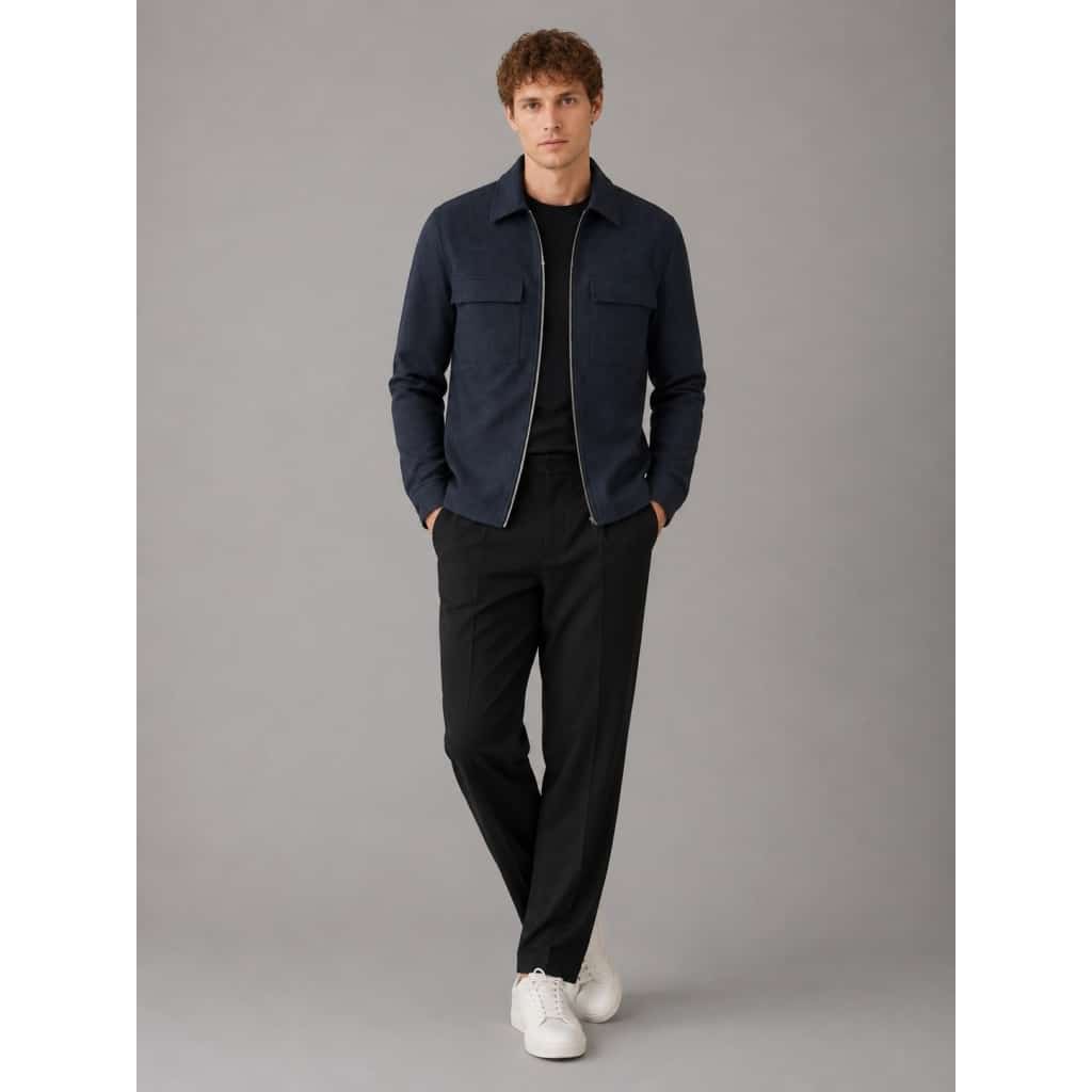 Clean cut Cph I Sigurd overshirt I navy - Afbeelding 3