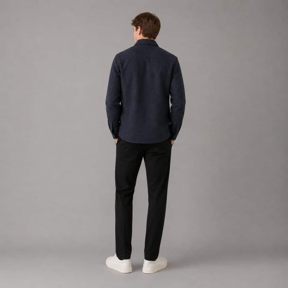 Clean cut Cph I Sigurd overshirt I navy - Afbeelding 4