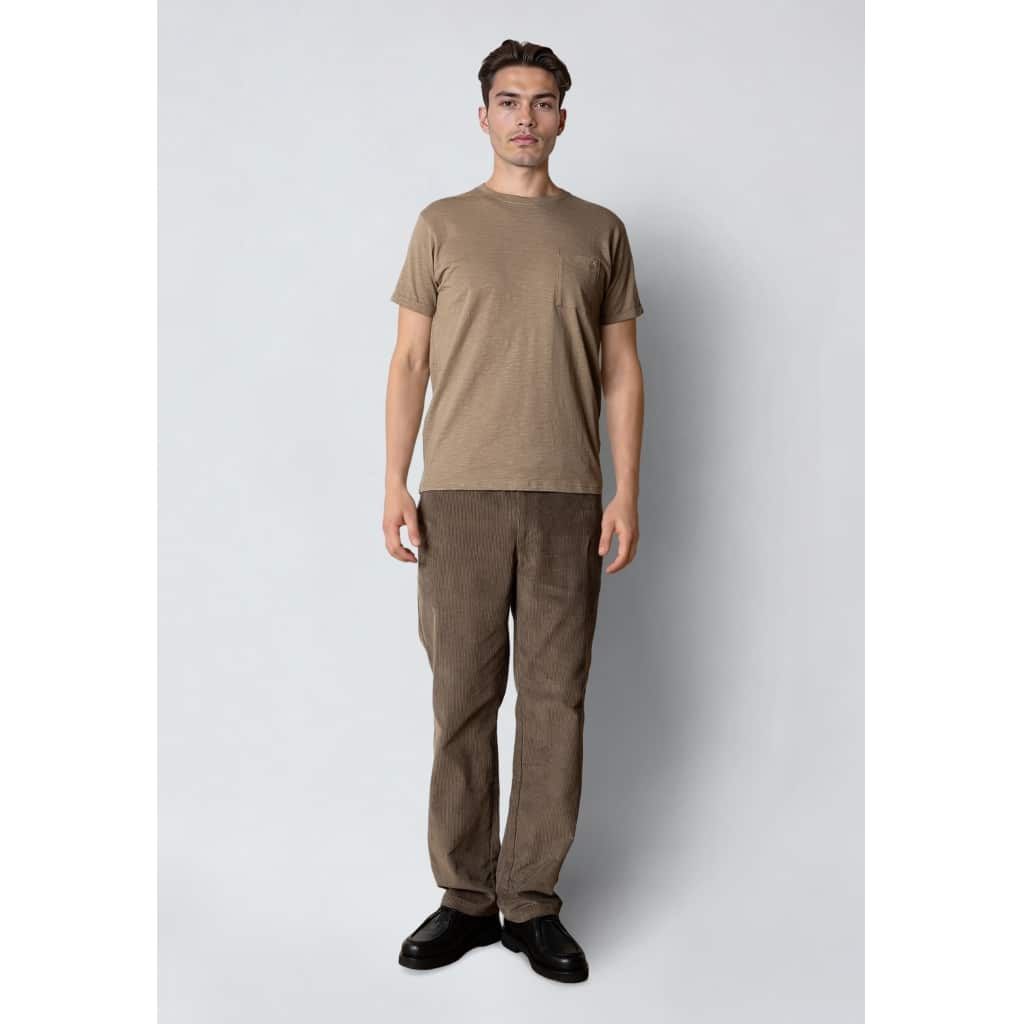 Clean Cut Cph I pocket Tee I brindle beige - Afbeelding 5