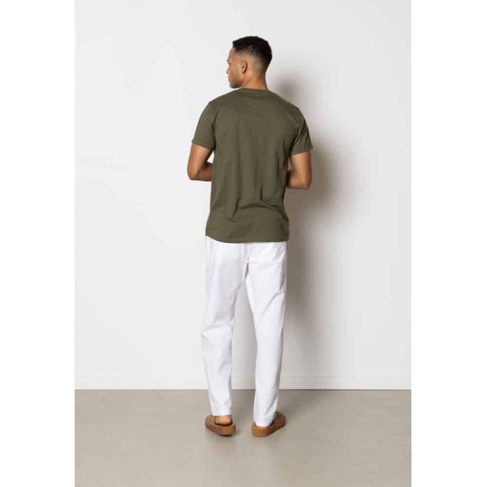 Alternative view of Clean cut Cph I pocket tee I army