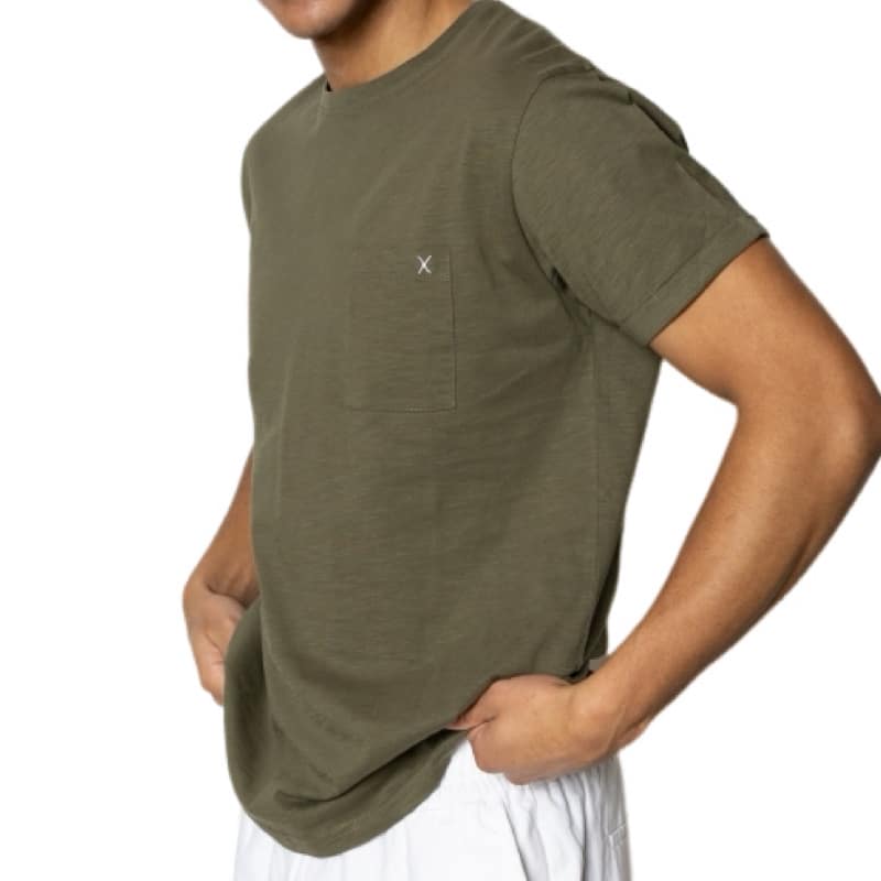 Clean cut Cph I pocket tee I army