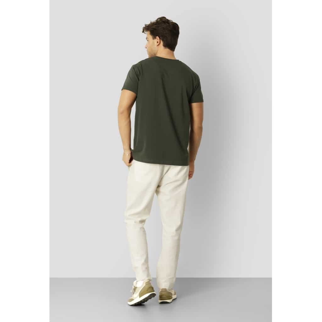 Clean Cut Cph | Basic Organic Tee | Bottle green - Afbeelding 3