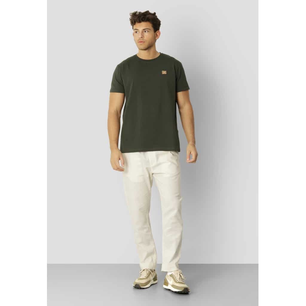 Clean Cut Cph | Basic Organic Tee | Bottle green - Afbeelding 2