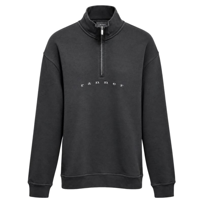 Vänner I half zip sweater I  black