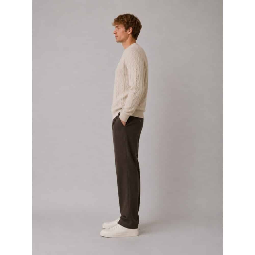 Clean Cut Cph I cable knit I ecru melange - Afbeelding 3