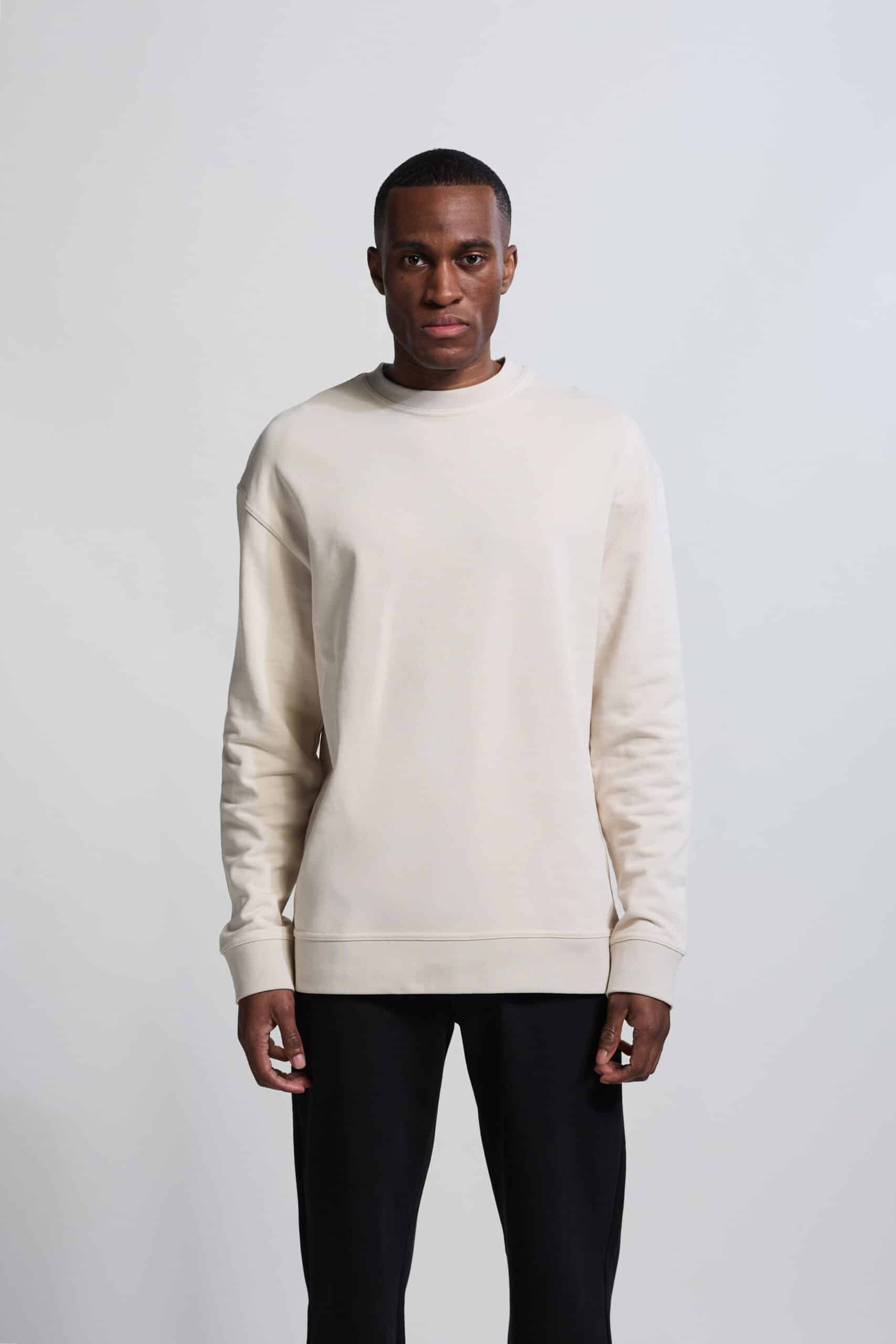 Vänner I global sweater I ecru - Afbeelding 2