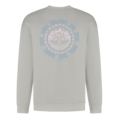 Vänner I Lindome sweater I droplet grey