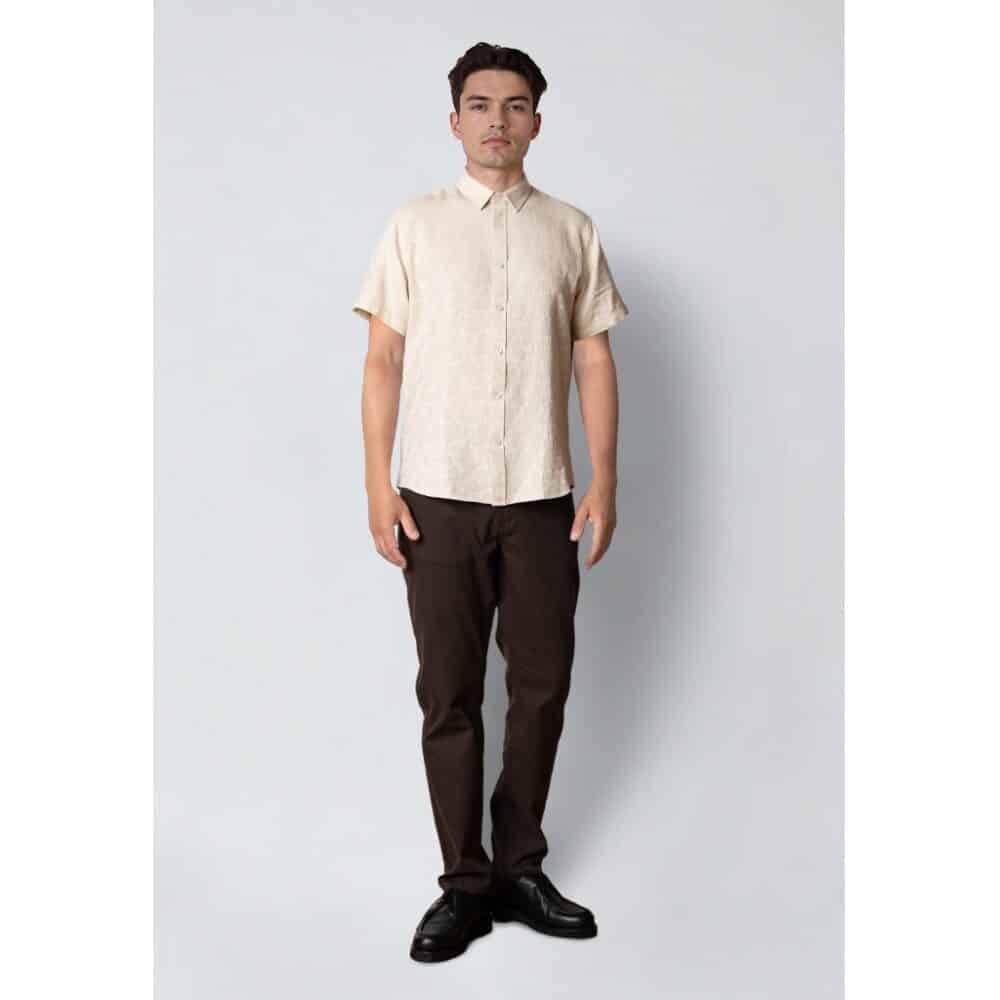 Alternative view of Clean Cut Cph | shortsleeve shirt | ecru
