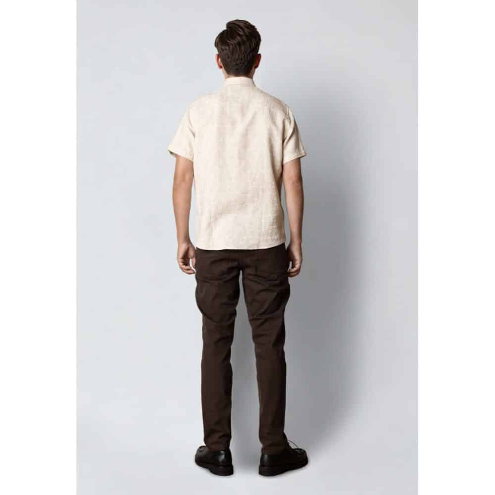 Clean Cut Cph | shortsleeve shirt | ecru - Afbeelding 4