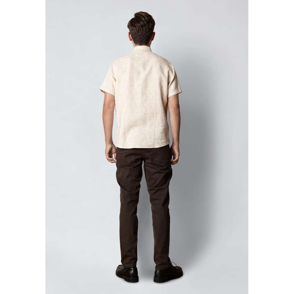 Clean Cut Cph | shortsleeve shirt | ecru - Afbeelding 4