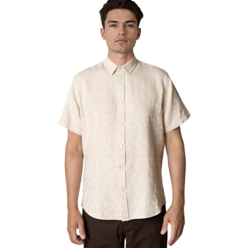 Clean Cut Cph | shortsleeve shirt | ecru