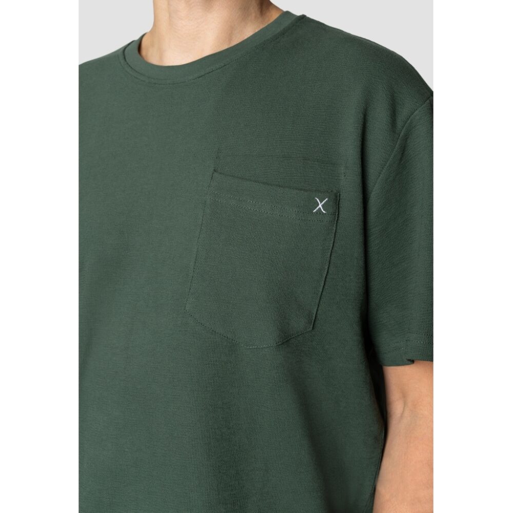 Clean cut Cph I structure tee I green - Afbeelding 4
