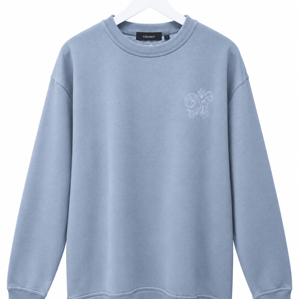 Alternative view of Vänner I hojland sweater I blue