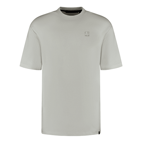Alternative view of Vänner I Skara tee I droplet grey