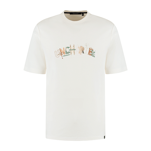 Vänner I uncharted tee I white