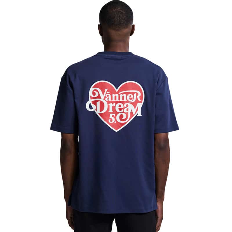 Vänner I Vänner hart tee I navy