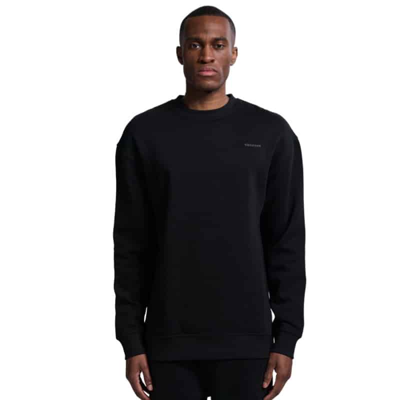 Vänner I classic sweater I black