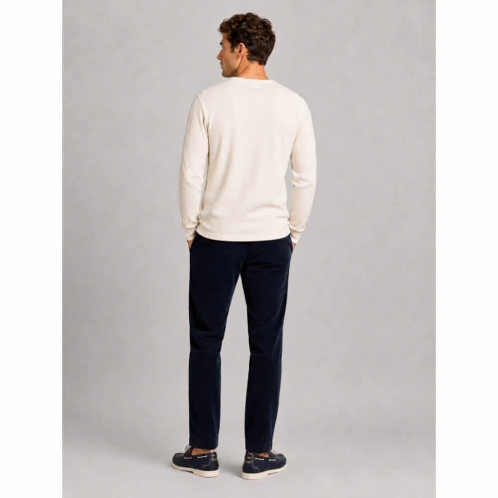 Alternative view of Clean cut Cph I grand dad ls tee I ecru melange