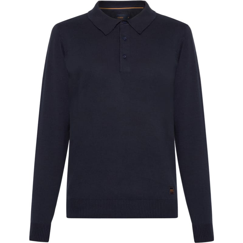 Signal I longsleeve polo I navy