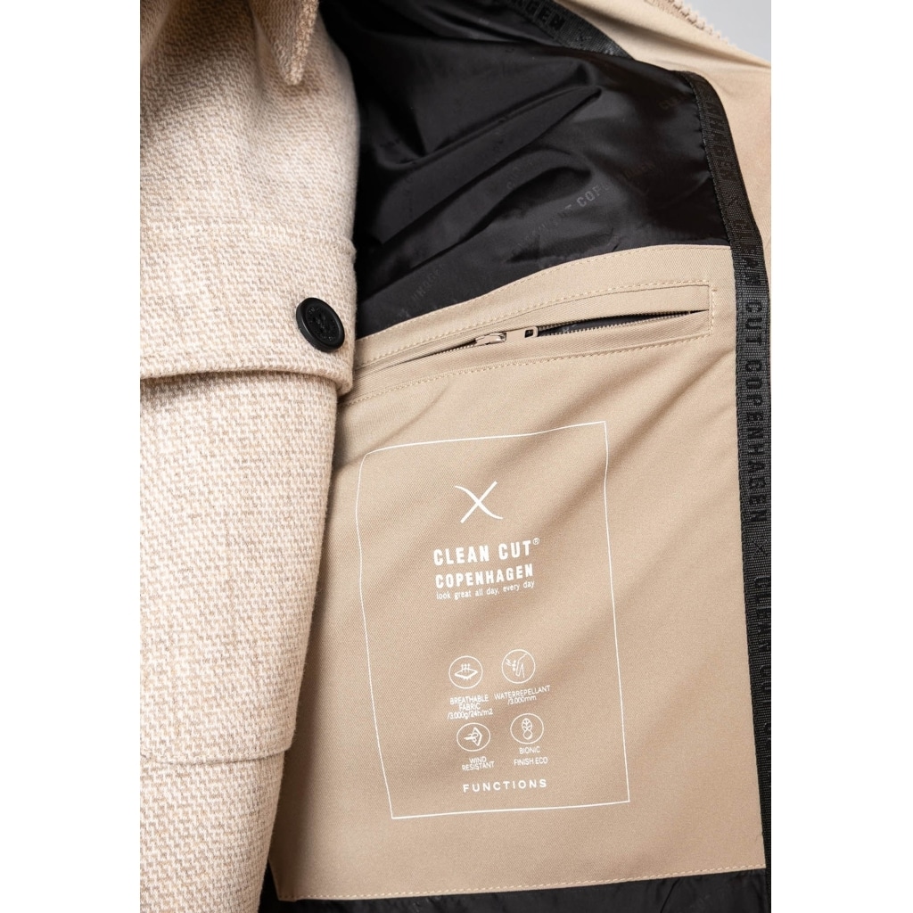 Clean cut Cph I spring jacket I sand - Afbeelding 4
