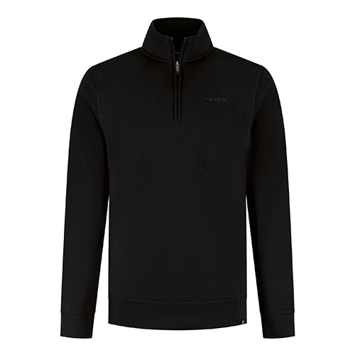 Vänner I half zip sweater  I black
