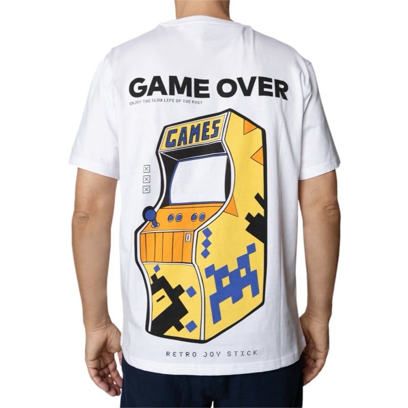 Clean cut Cph I game over tee I white
