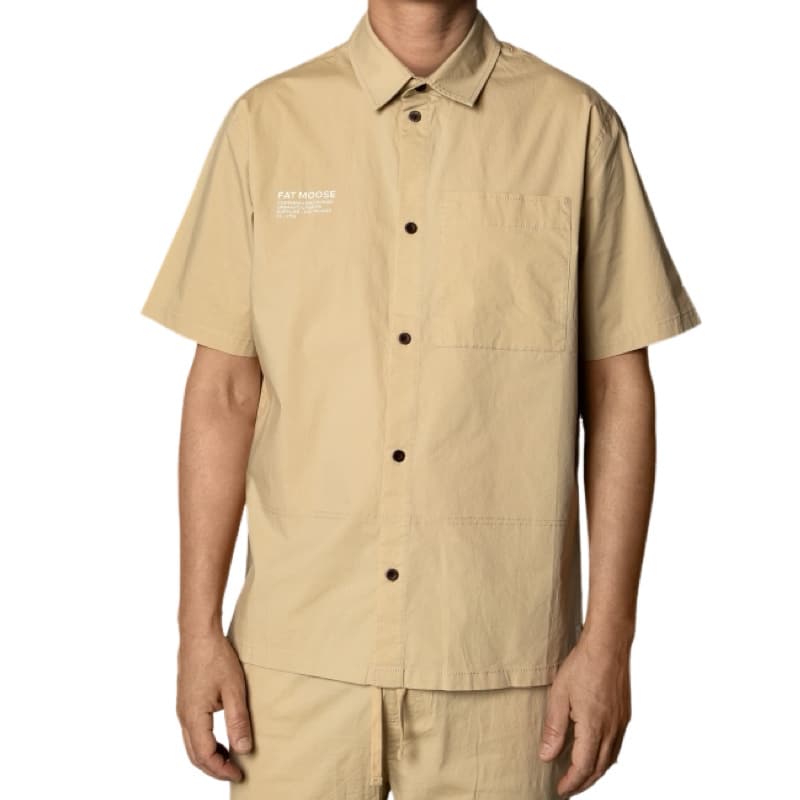 Fat Moose I lightweight shirt I khaki